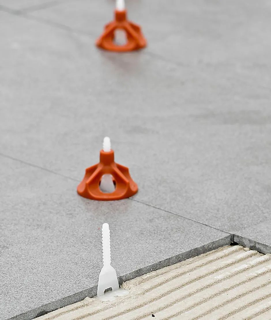 100 Bases croisillons autonivelants RLS VIS 1 mm (3-15 mm)-Raimondi Discount