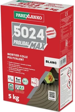 Parexlanko 5024 colle prolidal blanc 5kg