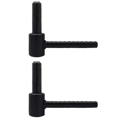 2 Gonds à  Scellement Chimique, Noir, Longueur 130 mm, Diamètre 14, Acier, pour Volet Battant-Tirard Online