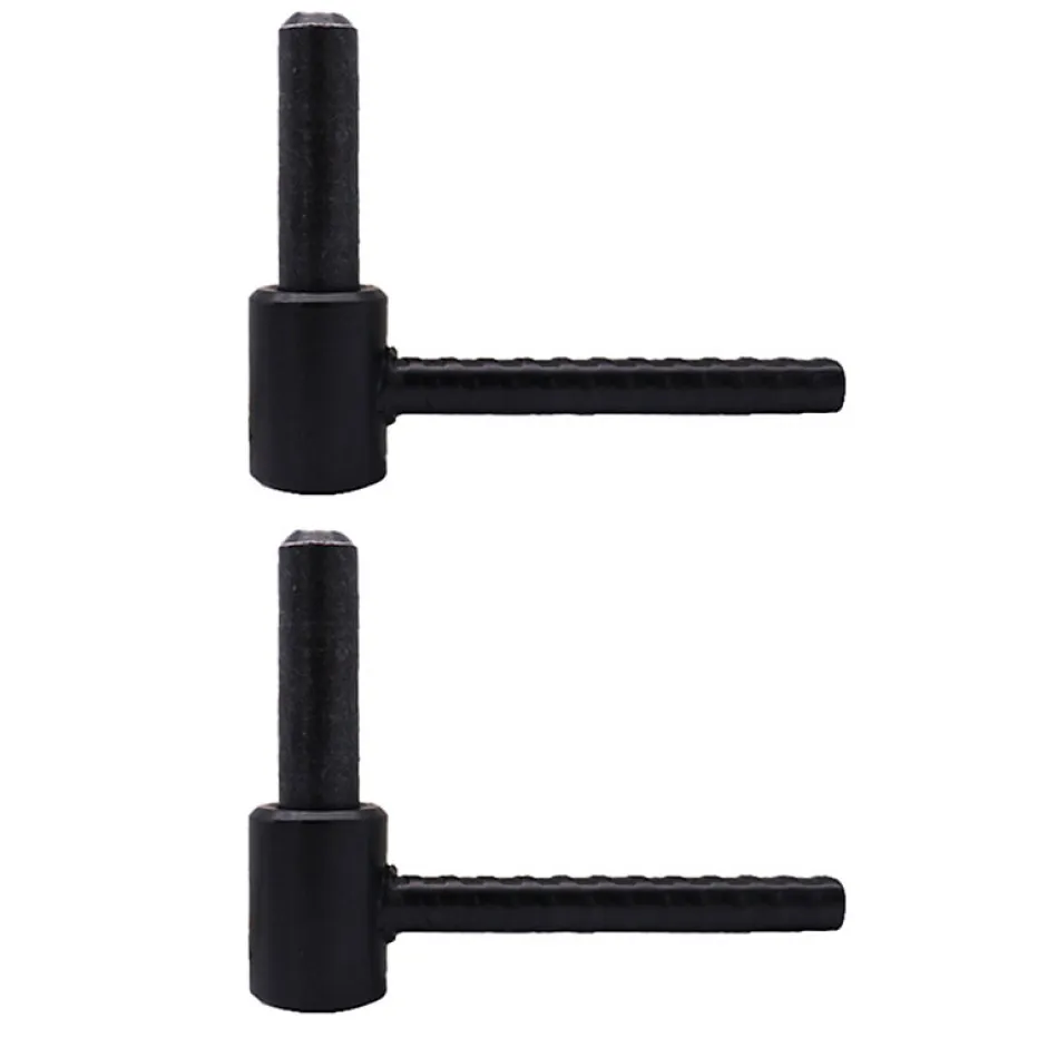 Tirard 2 Gonds à Scellement Chimique, Noir, Longueur 90 mm, Diamètre 14, Acier, pour Volet Battant