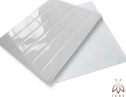 40 pièces 2,6m2 Panneaux de 3D Carreaux en plastique autocollants Revêtement mural imperméable Carreaux-Ikhemalarka