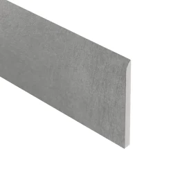 5 Plinthes carrelage District gris moyen l.8 x L.60 cm- New