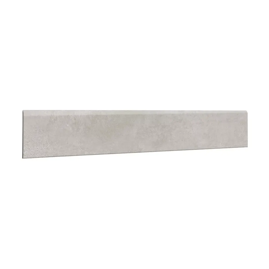 5 Plinthes carrelage District gris clair l.8 x L.60 cm- Hot