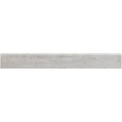 2 Plinthes carrelage effet béton gris L.60 x l.7,5cm x ép.7,4 mm, Upper- Outlet