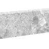 5 Plinthes carrelage gris GeoTech l.7,5 x L.60 cm-Mykonos Clearance