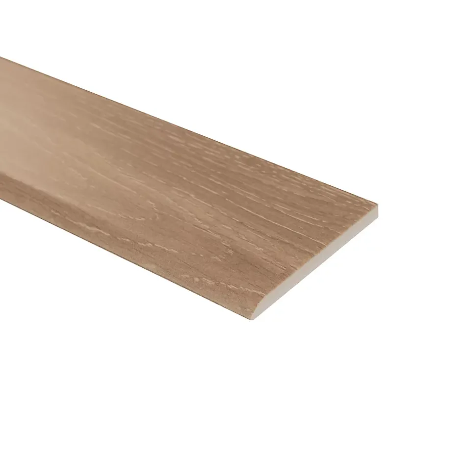 5 Plinthes carrelage Urbanwood naturel l.8 x L.60 cm