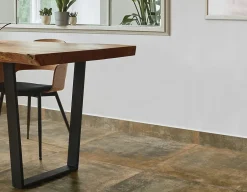 5 Plinthes effet métal Real Ruggine l.7,5 x L.61 cm