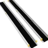 Giantex 2 Rampes de Chargement de Voiture Non glissantes en Aluminium Rampes de Fauteuil Roulant Portatives Telescopiques Antiderapante