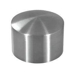 2 x Embout arrondi pour main courante bois diam. 42,4 - Inox 304-MySystem Clearance