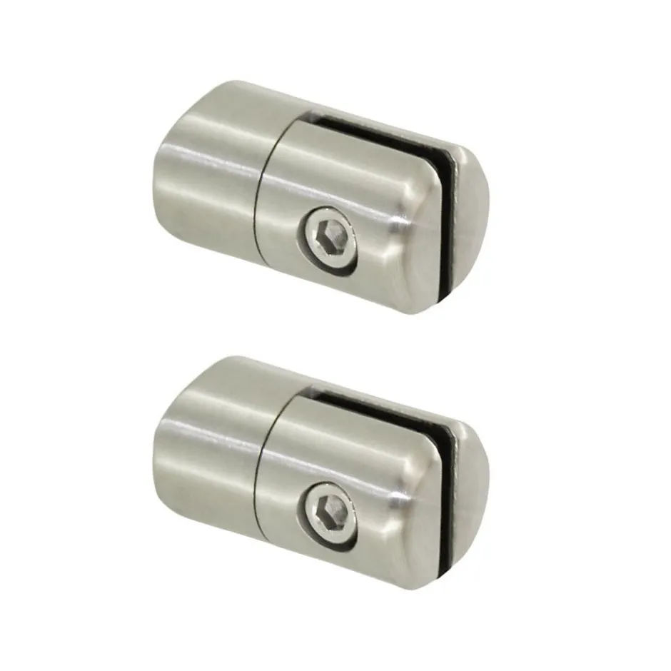 2 x Pince à tôle Ep 1,5 à 4 mm - pour Tube diam. 42,4 mm - Inox 304-MySystem Hot