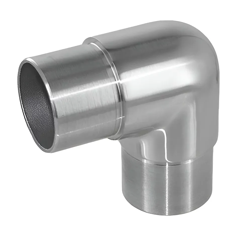 MySystem 2 x Raccord 90 degrés pour tube diam. 42,4 x 2 mm - Inox 316