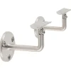 MySystem 2 x Support mural orientable - Main courante diam. 42,4 mm - Platine 3 trous fraisés - Inox 304