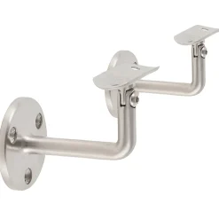 2 x Support mural orientable - Main courante diam. 42,4 mm - Platine 3 trous fraisés - Inox 316-MySystem Hot