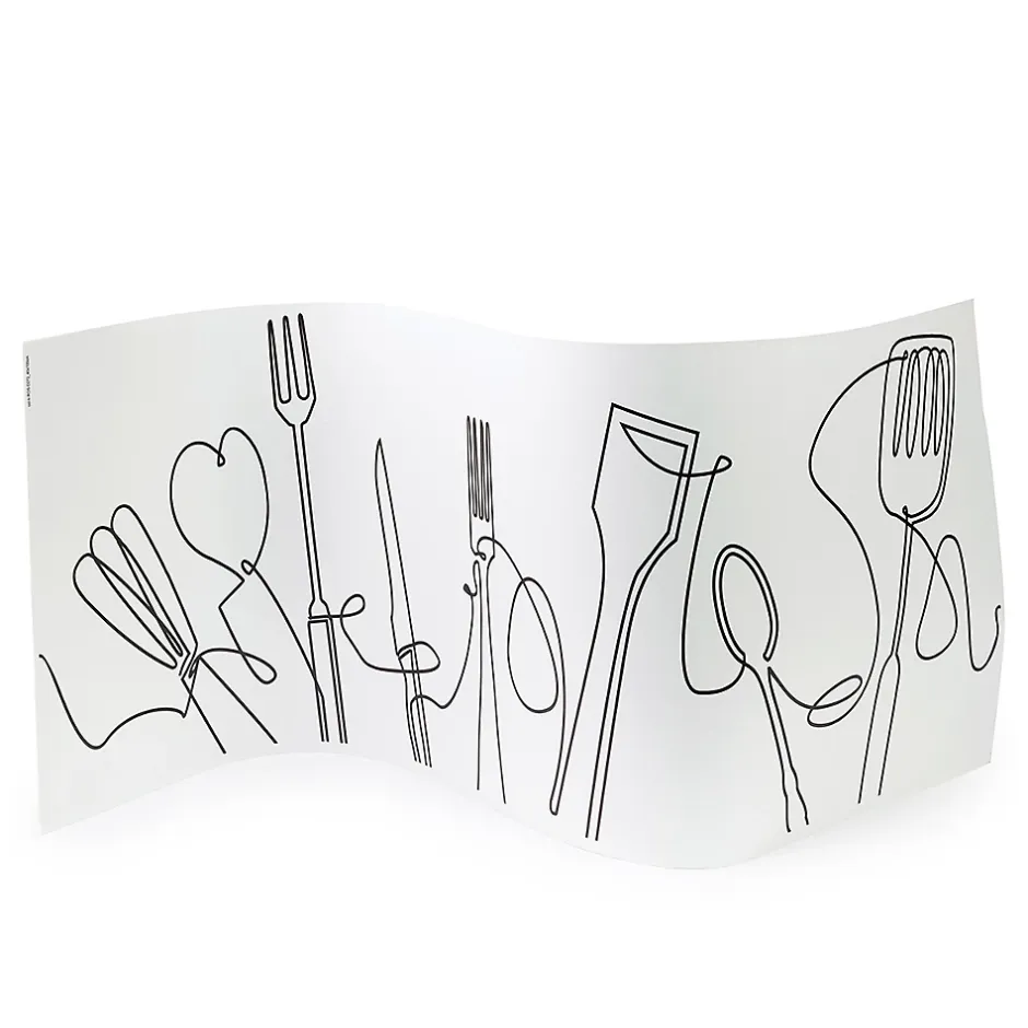 Adhésif Film Fenêtre Anti Regard Occultant - CUISINE - Stickers Autocollant Brise-Vue pour Vitres & Porte de Douche - 40x100cm-Ambiance Sticker Sale