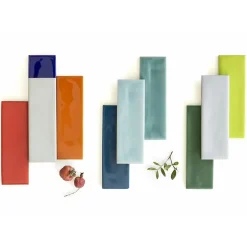 Lux Mosaic Altea Cobalt Série Revêtement grès cérame premium 5x15 cm.