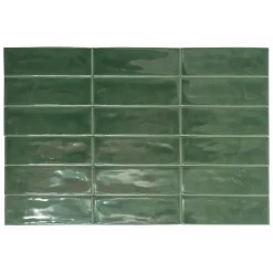 Altea Green Série Revêtement grès cérame premium 5x15 cm.-Lux Mosaic Discount