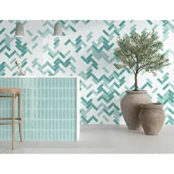 Lux Mosaic Altea White 5x15 cm Carrelage Grès Cérame Premium