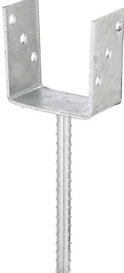 GAH ALBERTS Ancre de poteau en U 101x104 Alberts