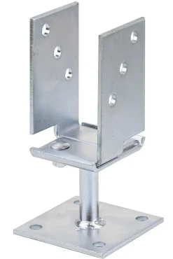 Ancre de poteau réglable en U à visser 71/131 Alberts-GAH ALBERTS New