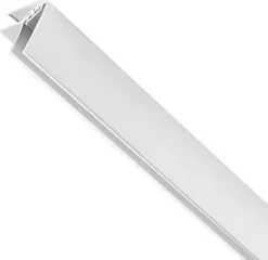 Angle interne/externe L.2,60m en PVC blanc Grosfillex