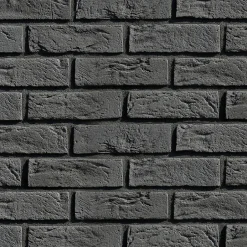 Angle plaquette de parement béton effet pierre gris Luberon L.21 x l.6,5 cm-Stegu Outlet