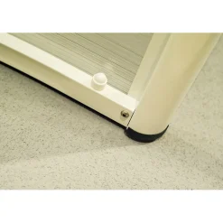 Auvent ARC 160x90, couleur blanc RAL 9016, plaque incolore-Arctom