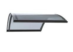 Auvent ARC 160x70, couleur anthracite RAL7016, plaque anthracite-Arctom Clearance