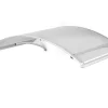 Arctom Auvent CA 160x90, couleur blanc RAL9016, plaque incolore