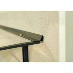 Arctom Auvent LARA 120x83,5, couleur anthracite RAL7016, plaque incolore