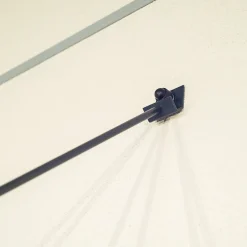 Auvent Spak 120x70, couleur anthracite RAL7016, plaque incolore-Arctom Best