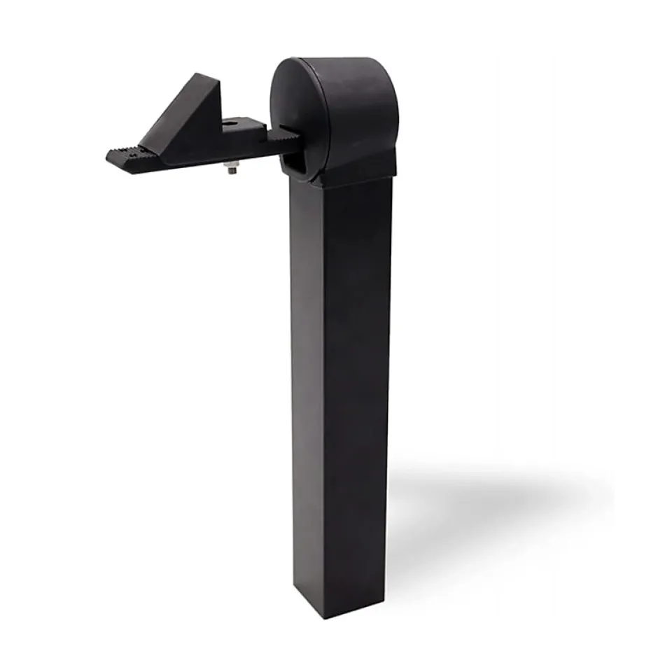 Tirard Arrêt de Portail Battant et Tube, Hauteur 320, Ep. 28 à 86 mm, Arrêt en Composite Tube en Aluminium