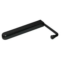 Arrêt volet PVC noir ø12 mm l.250mm-Afbat