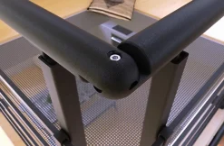 Alumin'home Articulation en aluminium noir pour main courante