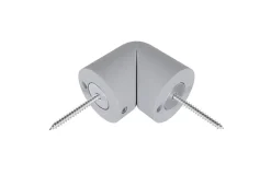 Articulation pour main courante aluminium gris clair-Alumin'home Clearance