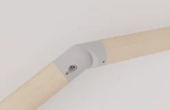 Articulation pour main courante aluminium gris clair-Alumin'home Clearance