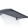Canopia by Palram Auvent arrondi Aquila gris l.150,5 x P.91,5 x H.17,5 cm