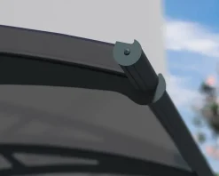 Canopia by Palram Auvent arrondi Aquila gris l.150,5 x P.91,5 x H.17,5 cm