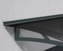 Canopia by Palram Auvent arrondi Aquila gris l.205,5 x P.91,5 x H.17,5 cm