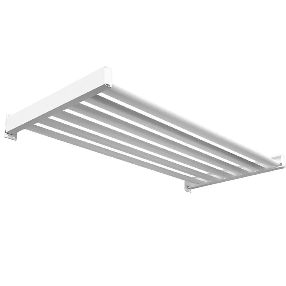 Telco Home Automation Auvent Bioclimatique Fixe LANITRA (Blanc brillant - 2.00 x 0.954 m)