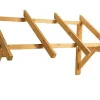 Burger Auvent bois pour porte d'entrée Paraline 140 x 80 cm