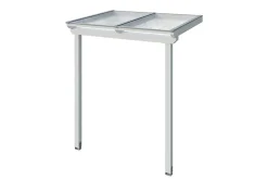 Skan Holz Auvent bois Anklam 2, 220 x 174 cm, épicéa, traitement coloré blanc