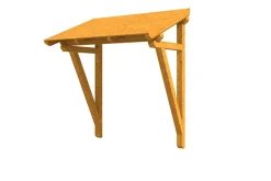 Skan Holz Auvent bois Paderborn 2, 242x156cm, épicéa, traitement coloré chêne clair