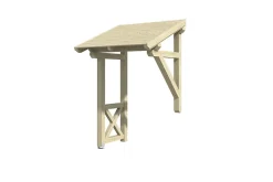 Skan Holz Auvent bois Potsdam 3, 176x156cm, épicéa, non traité