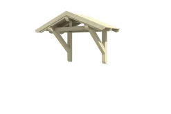 Auvent bois Siegen 1, 247x116cm, épicéa, non traité-Skan Holz Sale