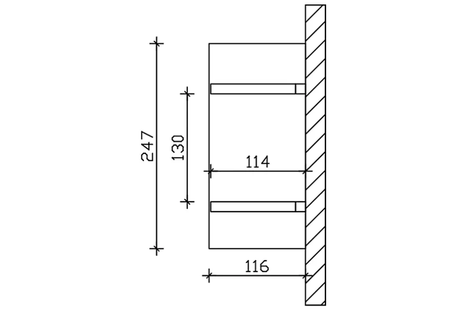 Skan Holz Auvent bois Siegen 2, 247x116cm, épicéa, non traité