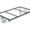 Auvent de porte en aluminium L140 x l80 cm incliné AMBAN-Vente-unique