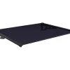 Vente-unique Auvent de porte en aluminium 150 x 90 cm incliné noir KEPLER