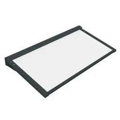 Auvent Isotoit Fixe NEBO (Gris Anthracite - 2.00 x 1.00 m)-Telco Home Automation Online