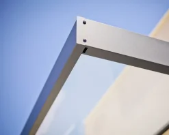 Canopia by Palram Auvent plat Sophia gris clair l.215 x P.95 x H.17 cm