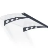 Canopia by Palram Auvent polycarbonate Garamond 135 x 90,5 cm